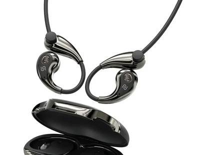 Porodo Soundtec Bella Open-Ear Wireless Earbuds Black