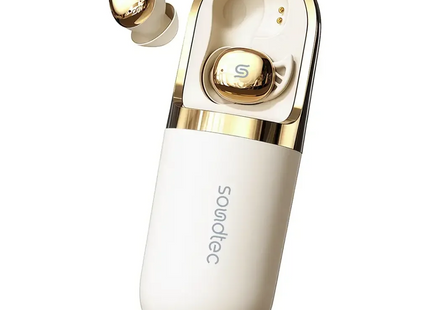 Porodo Soundtec Dream TWS Earbuds with Massage Function Beige