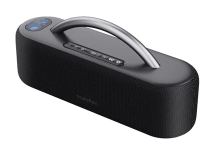 Porodo Soundtec Galactic Star Light Portable Speaker Black