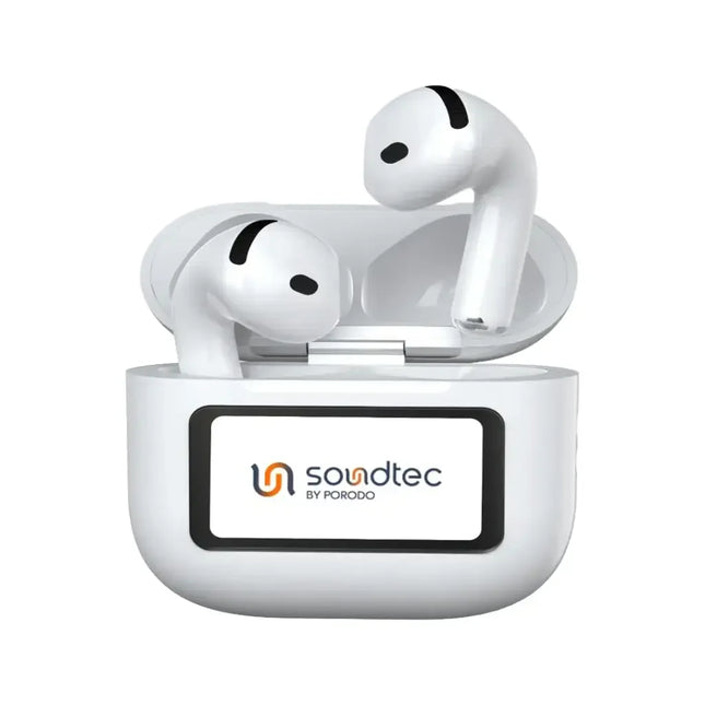 Porodo Soundtec Glimpse ANC White