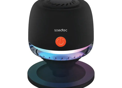 Porodo Soundtec Snap Vibe Magnetic RGB Mini Speaker Black