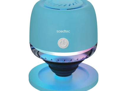 Porodo Soundtec Snap Vibe Magnetic RGB Mini Speaker Blue