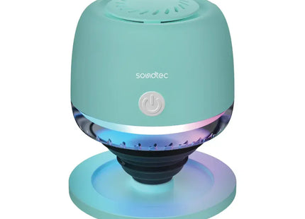 Porodo Soundtec Snap Vibe Magnetic RGB Mini Speaker Green