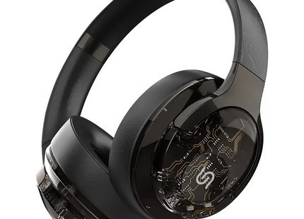 Porodo Soundtec Soho Active Noise Cancellation Headphone Black