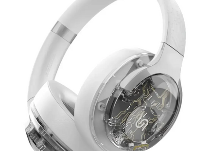 Porodo Soundtec Soho Active Noise Cancellation Headphone White