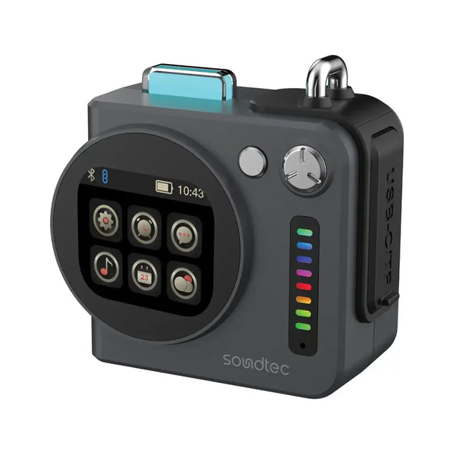 Porodo Soundtec VIBEGO Mini RGB Speaker Gray