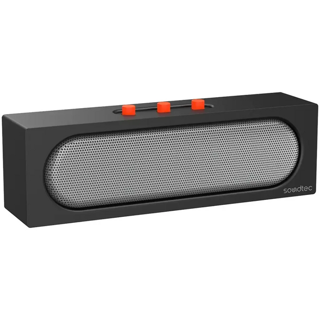 Porodo Soundtec Vibe Bar Portable Stereo Speaker Black