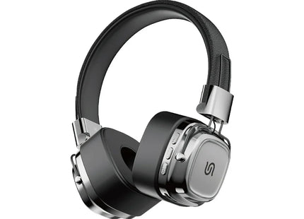 Porodo Soundtec Vintage Wireless ENC Headphone Black/Silver