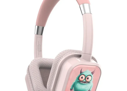 Porodo Soundtec Yotowave Kids Wireless Headphone Pink
