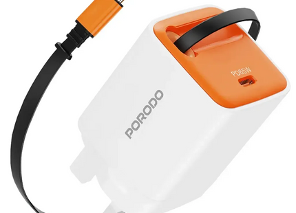 Porodo Tezpatro 65W GaN Charger White