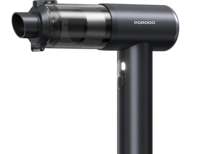Porodo Tornado Pro Air Duster & Vacuum Cleaner With Detachable Nozzles Gray