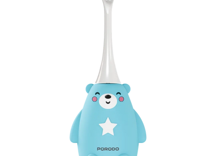 Porodo Totlo Kids' Electric Silicone Toothbrush Blue