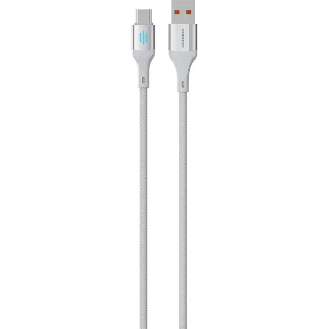 Porodo USB-A To USB-C Charging & Data Cable Silver