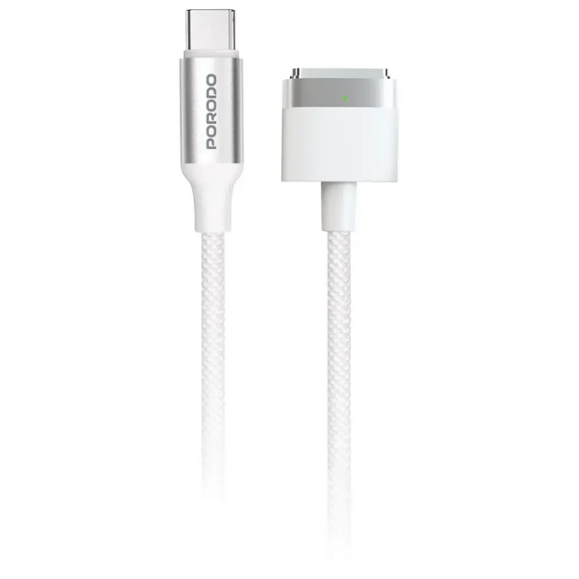 Porodo USB-C to MagSafe 3 Fast Charging Cable White