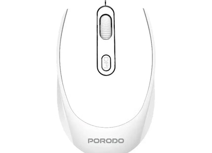 Porodo Wireless Mouse White