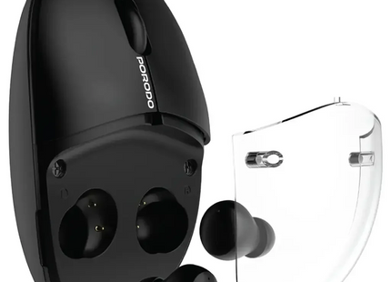 Porodo Wireless Tws Earbud & Mouse Black