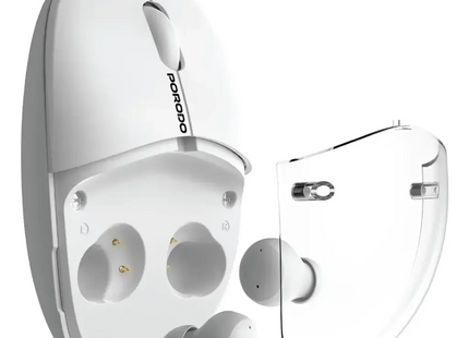 Porodo Wireless Tws Earbud & Mouse White