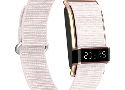 Porodo Trackfit Pro Smart Bracelet Fitness Tracker with Display APP Pink
