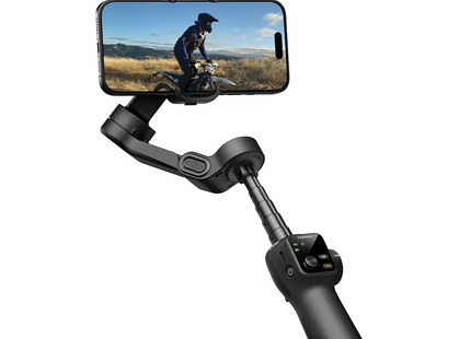 Porodo Velocam 3-Axis Gimbal Stabilizer Black