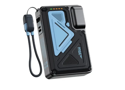 Powerology 10000mAh Wall Charger Magsafe Power Bank Black