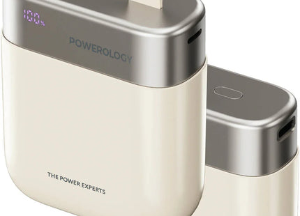 Powerology Legacy 10000mAh Power Bank Beige