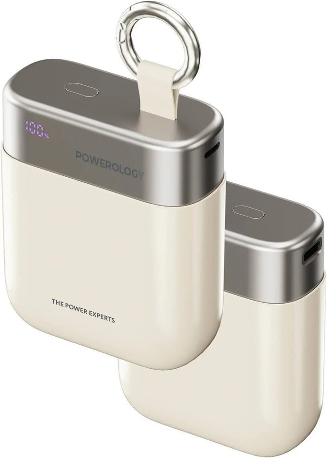 Powerology Legacy 10000mAh Power Bank Beige