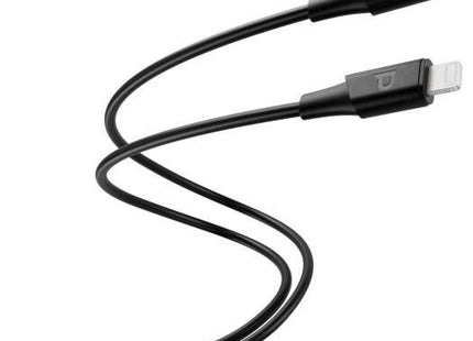 Powerology Power Sync Flex USB-C to Lightning 2M Cable PD 30W Black