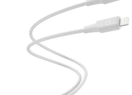 Powerology Power Sync Flex USB-C to Lightning 2M Cable PD 30W White