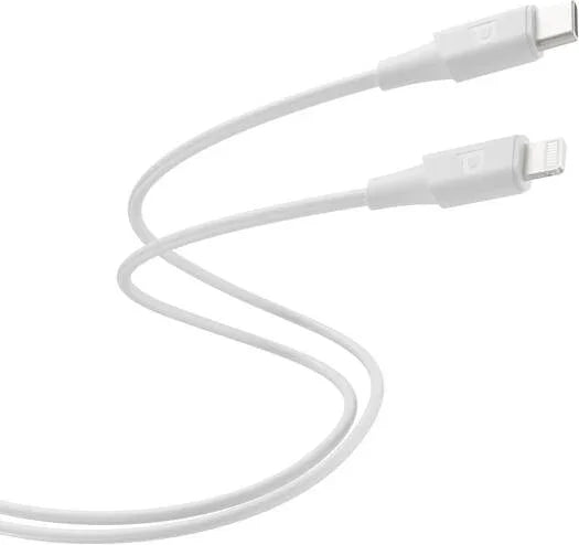 Powerology Power Sync Flex USB-C to Lightning 2M Cable PD 30W White