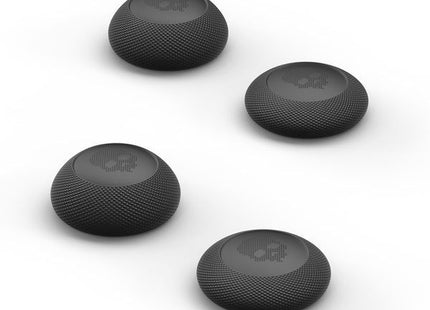 Skull & Co. Convex Thumb Grip Set for PlayStation 5 Controllers Black