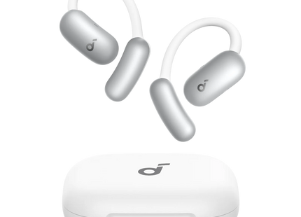 Soundcore AeroFit 2 Open-Ear AI Real-Time Translation Earbuds White