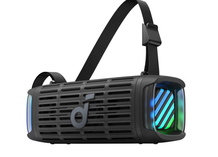 Soundcore Boom 3i BassUp Saltwater-Resistant Compact Outdoor Speaker Black