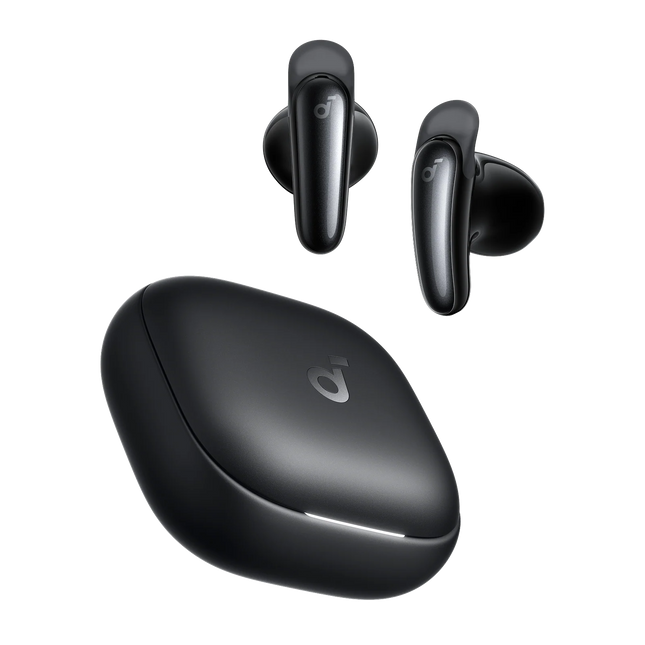 Soundcore Liberty Semi-in-Ear Adaptive Noise Cancelling Earbuds Black