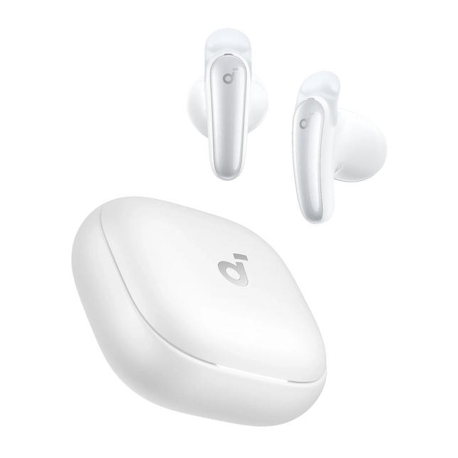 Soundcore Liberty Semi-in-Ear Adaptive Noise Cancelling Earbuds White