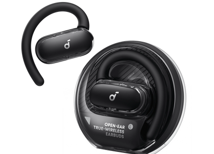 Soundcore V40i Open-Ear Lidless Case Richer Bass Earbuds Black