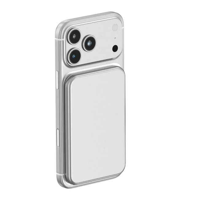 Green Lion Ultra Slim Mag 4000mAh Power Bank Silver